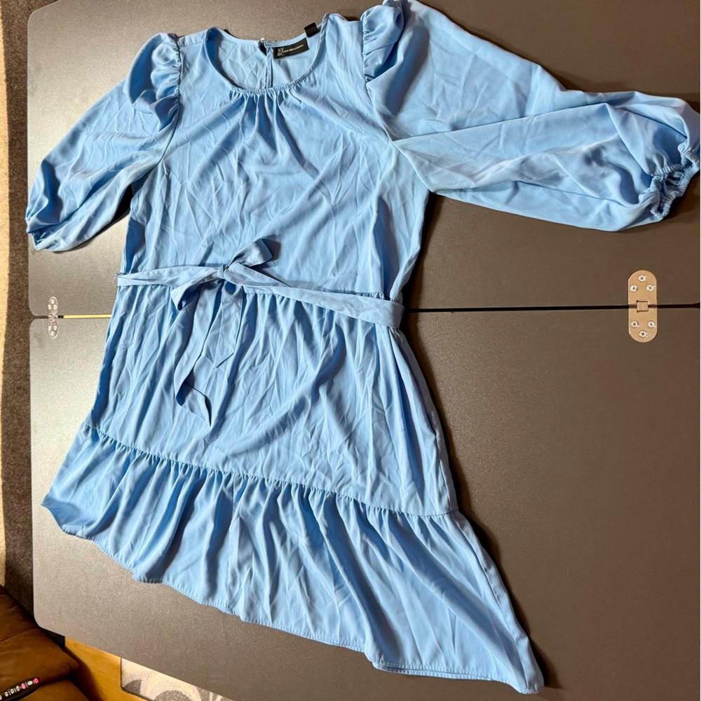Women’s Blue Tiered Dress